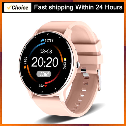 2025 Waterproof Smartwatch for Men and Women with Heart Rate Monitor, Fitness Tracking, and Compatibility with Xiaomi, Android, and iOS