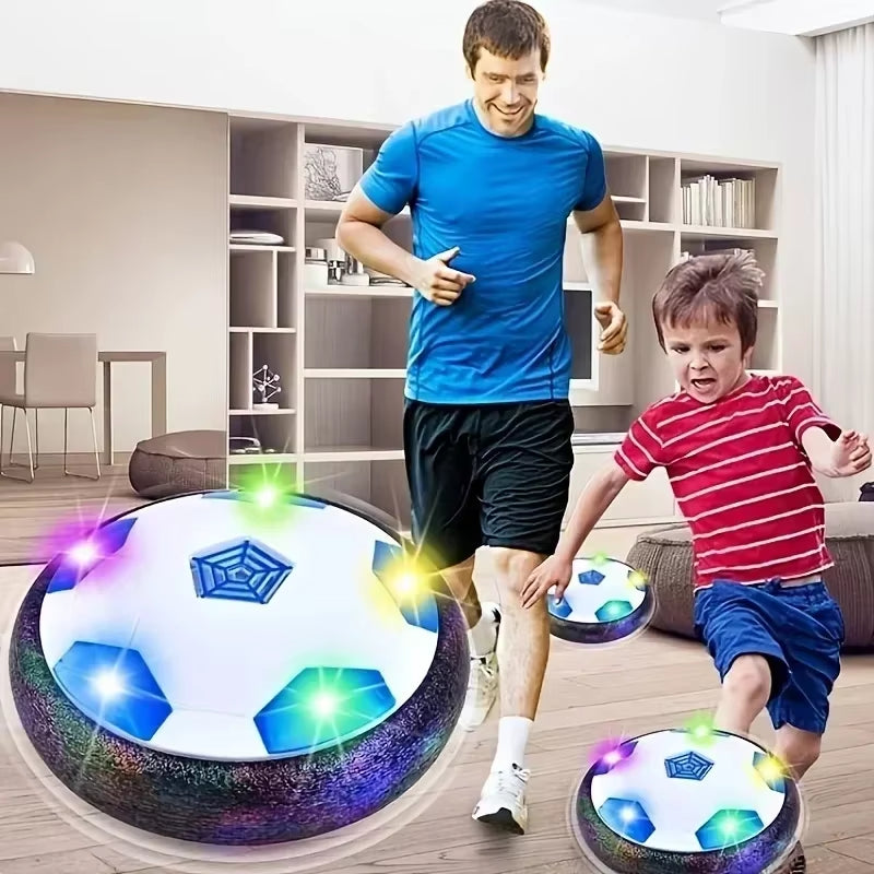 LED Bubble Football Interactive Game for Kids - Musical and Light-Up Indoor Mobile Soccer Toy