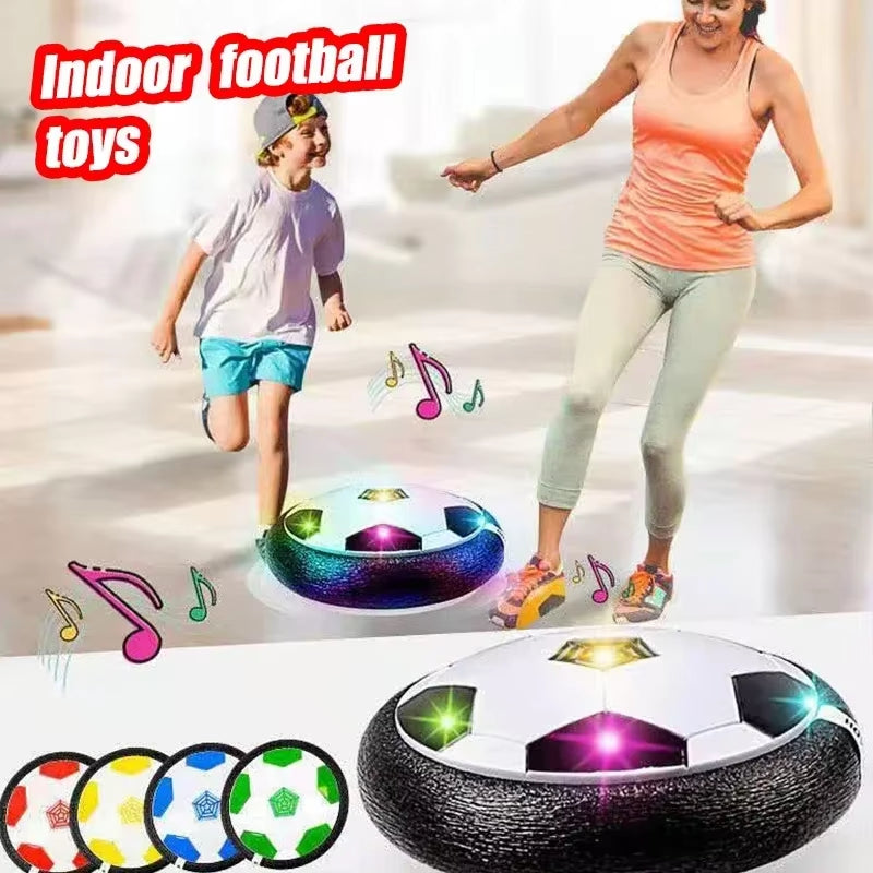LED Bubble Football Interactive Game for Kids - Musical and Light-Up Indoor Mobile Soccer Toy