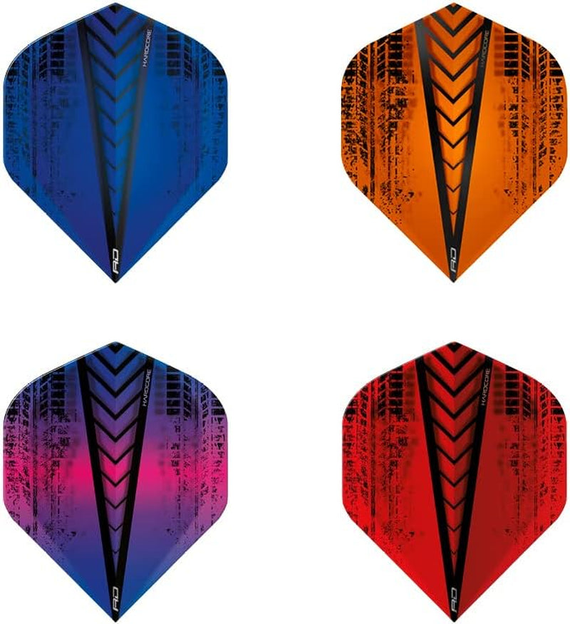 Hardcore Selection Pack Extra Thick Standard Dart Flights