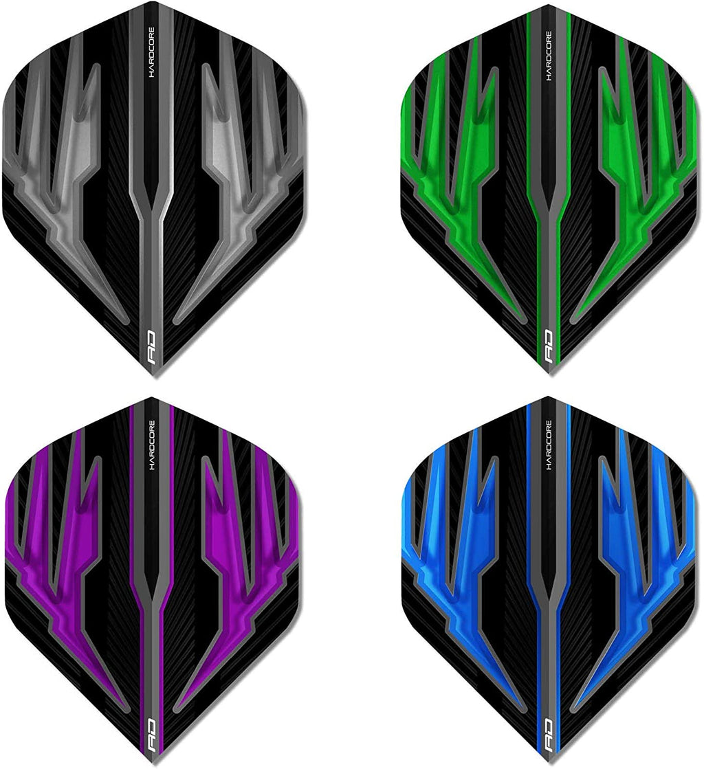 Hardcore Selection Pack Extra Thick Standard Dart Flights