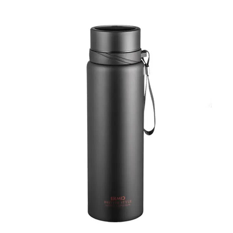 1L Smart LED Water Bottle – Vacuum Insulated Stainless Steel Thermos Tumbler